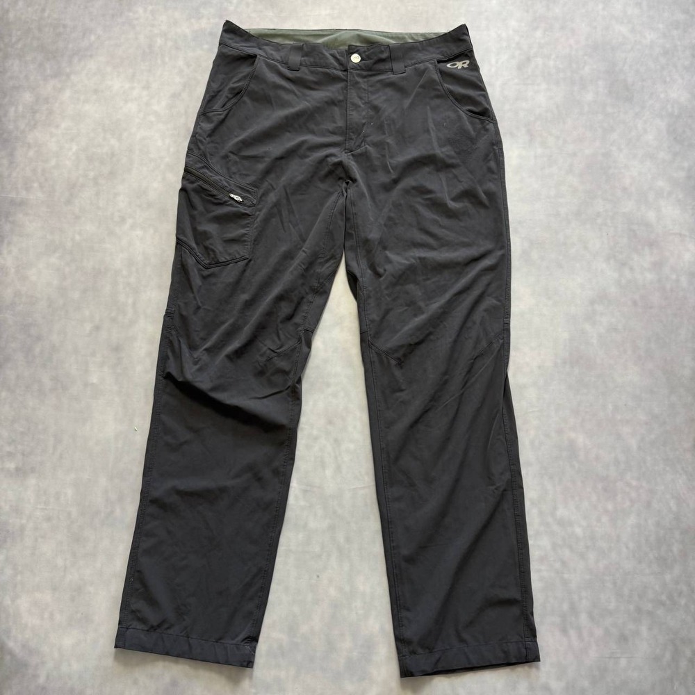 Outdoor Research Ferrosi Hiking Pants Mens 34 Charcoal Grey Lightweight Techwear